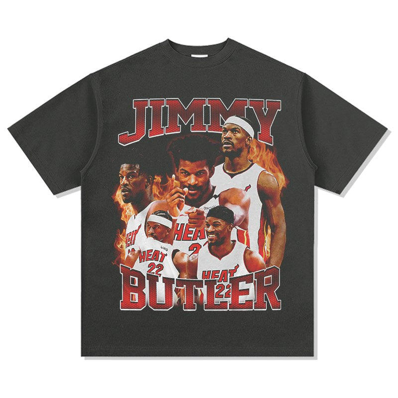JIMMY BUTLER VINTAGE TEE · ICON