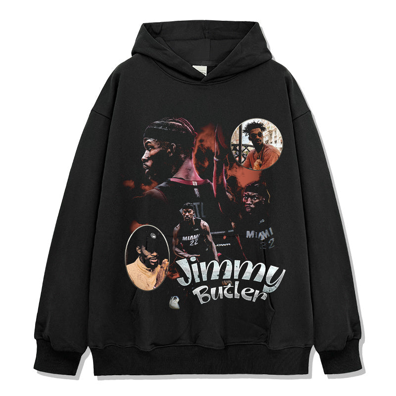 JIMMY BUTLER VINTAGE HOODIE · FADEAWAY