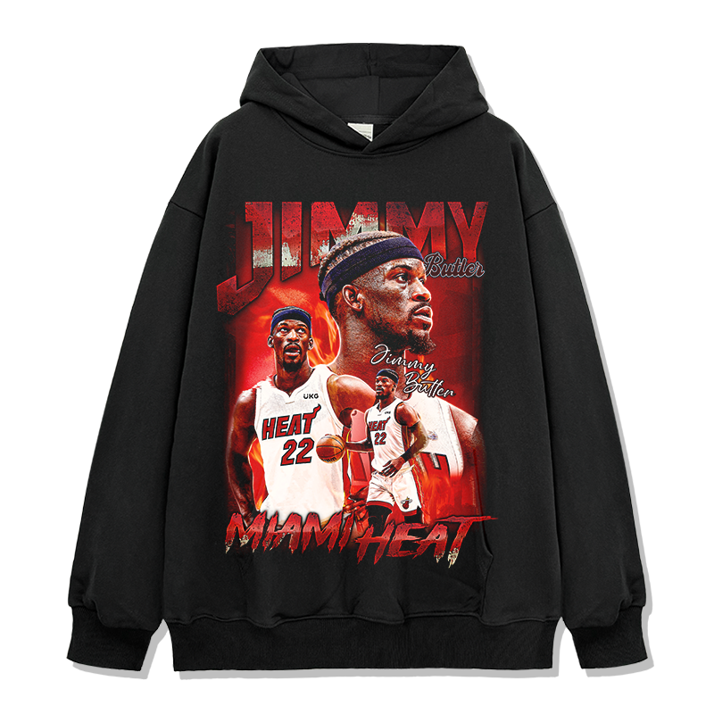 JIMMY BUTLER VINTAGE HOODIE · BUZZER BEATER