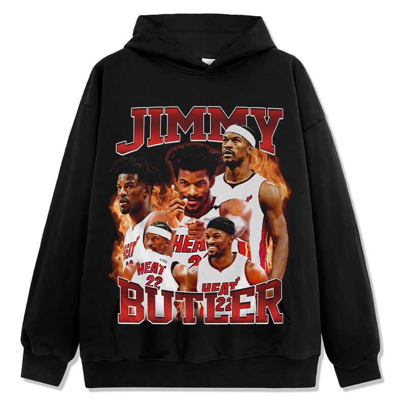 JIMMY BUTLER VINTAGE HOODIE · ICON
