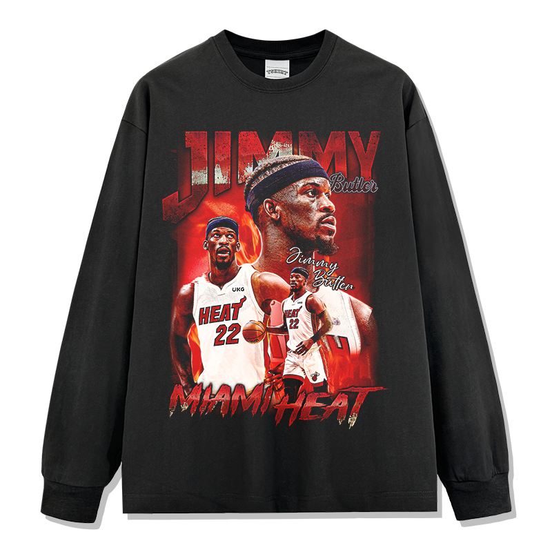 JIMMY BUTLER LONG SLEEVE · BUZZER BEATER