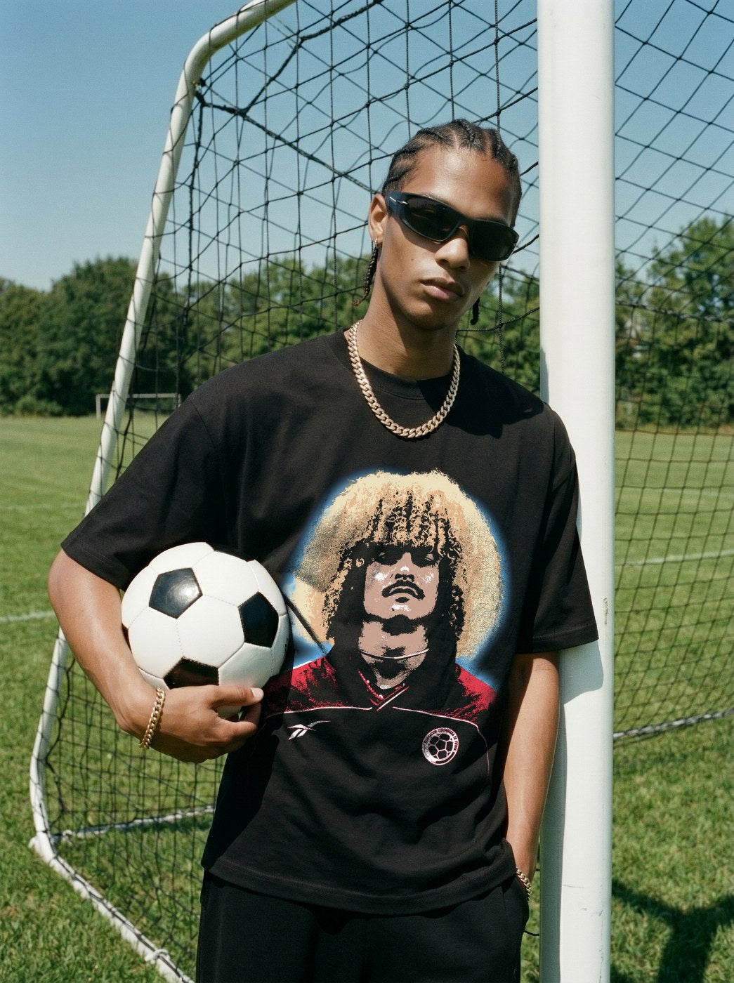 CARLOS VALDERRAMA VINTAGE HOODIE · GOLDEN BOOT