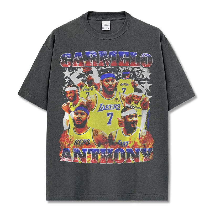 CARMELO ANTHONY VINTAGE TEE · LEGEND