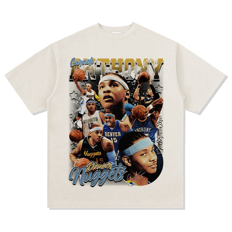 CARMELO ANTHONY VINTAGE TEE · ICON