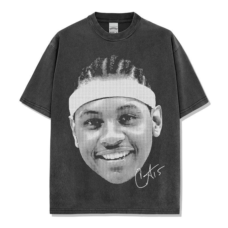 CARMELO ANTHONY VINTAGE TEE · FADEAWAY