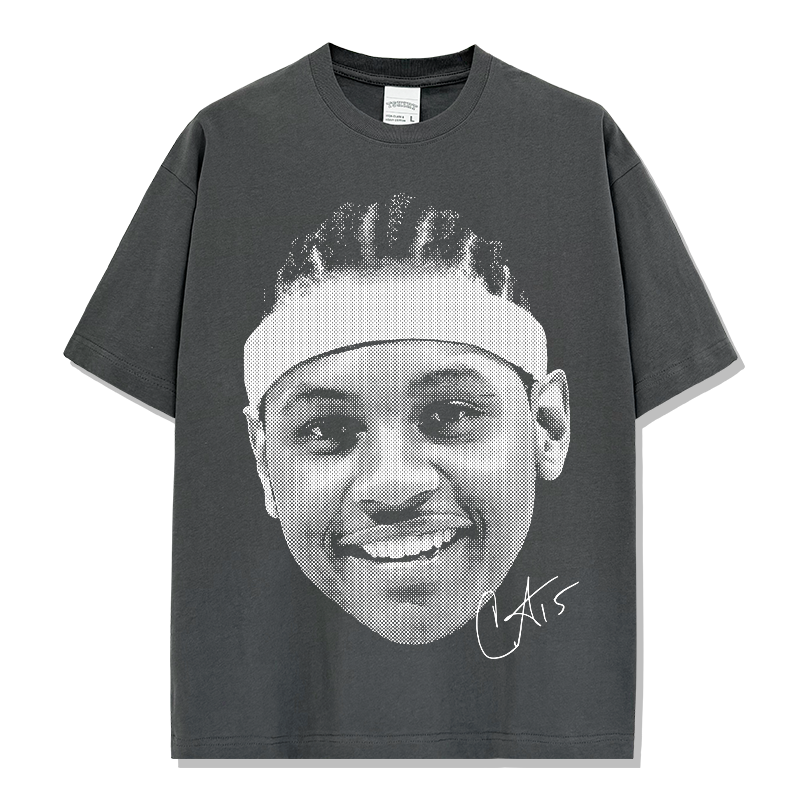 CARMELO ANTHONY VINTAGE TEE · FADEAWAY