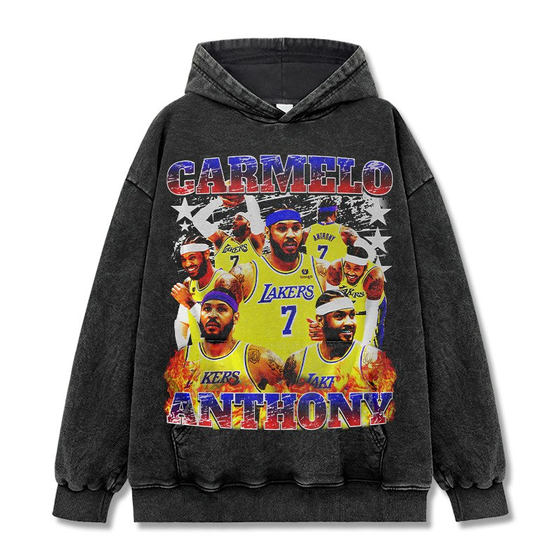 CARMELO ANTHONY VINTAGE HOODIE · LEGEND