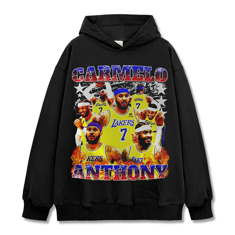 CARMELO ANTHONY VINTAGE HOODIE · LEGEND