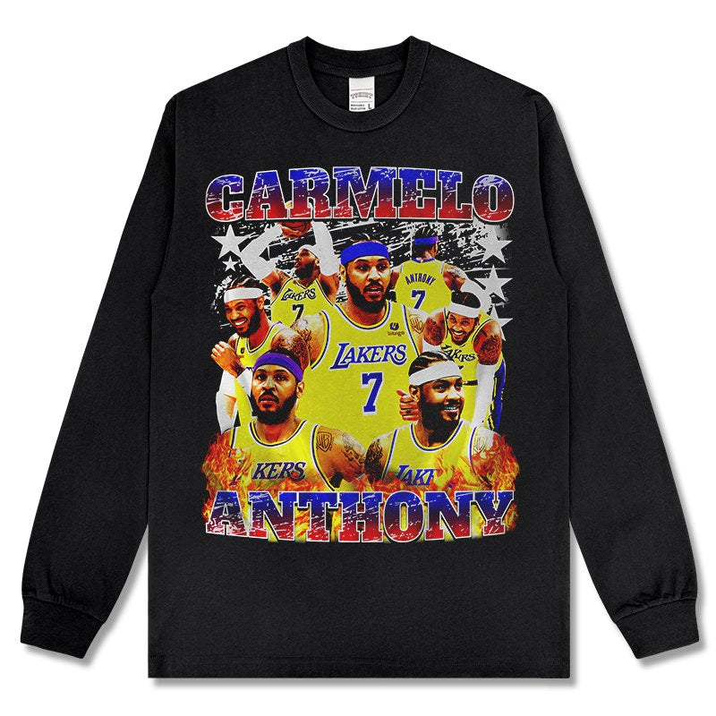 CARMELO ANTHONY LONG SLEEVE · LEGEND