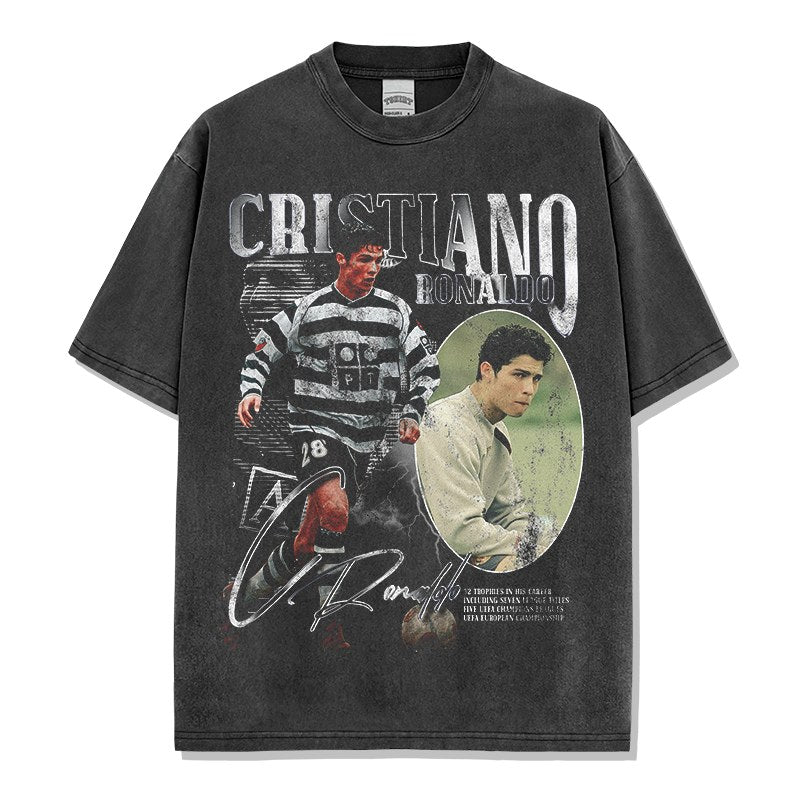 CRISTIANO RONALDO VINTAGE TEE · PARADE