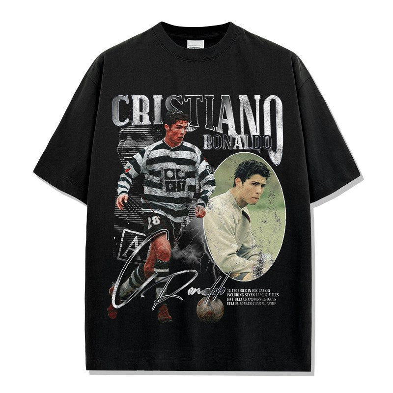 CRISTIANO RONALDO VINTAGE TEE · PARADE