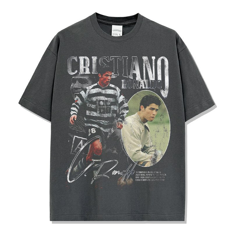 CRISTIANO RONALDO VINTAGE TEE · PARADE