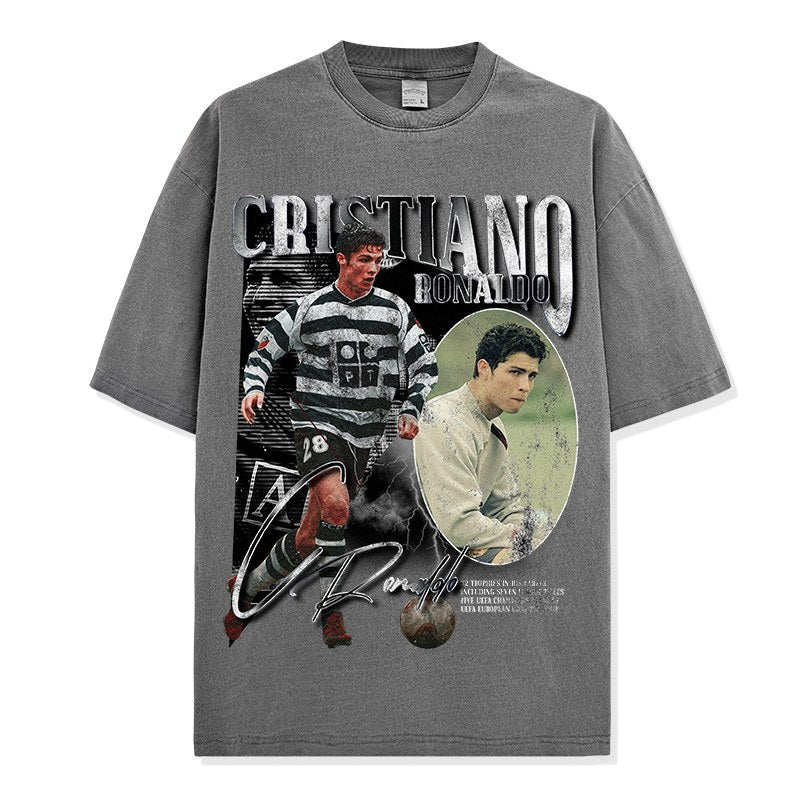 CRISTIANO RONALDO VINTAGE TEE · PARADE