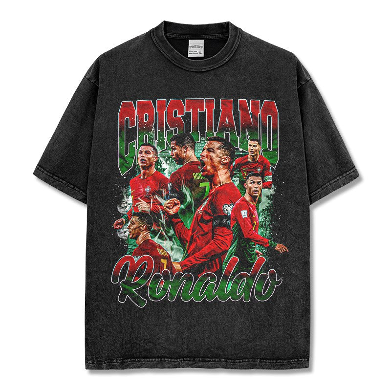 CRISTIANO RONALDO VINTAGE TEE · FULL TIME
