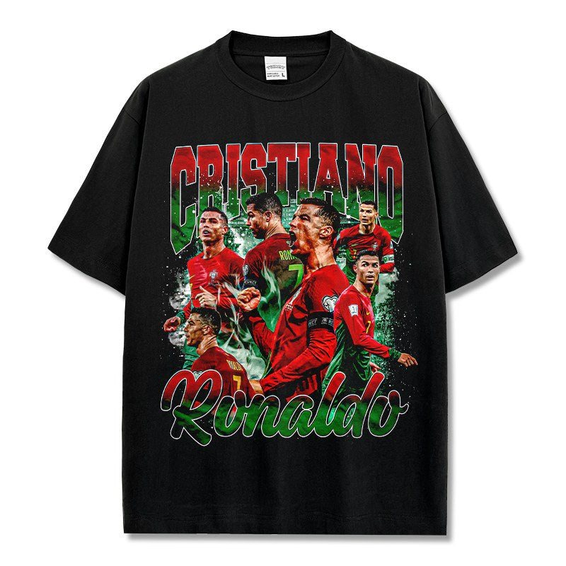 CRISTIANO RONALDO VINTAGE TEE · FULL TIME