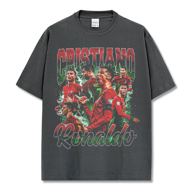 CRISTIANO RONALDO VINTAGE TEE · FULL TIME