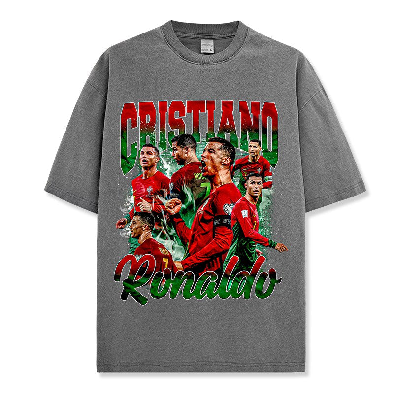 CRISTIANO RONALDO VINTAGE TEE · FULL TIME