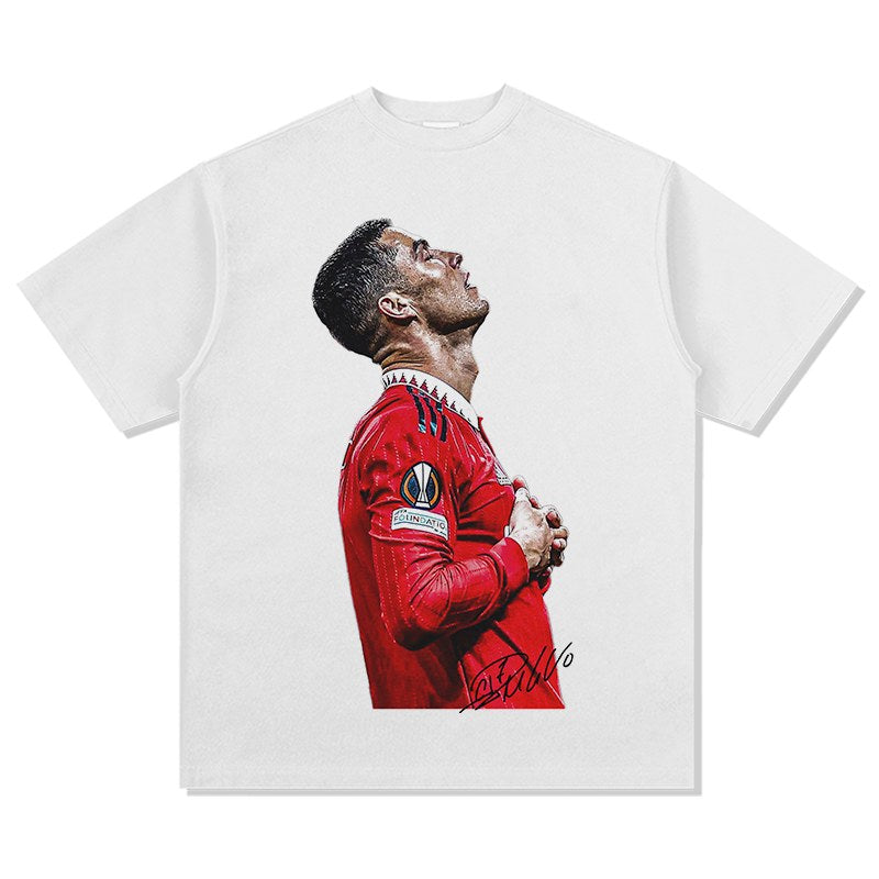CRISTIANO RONALDO VINTAGE TEE · OLD SCHOOL