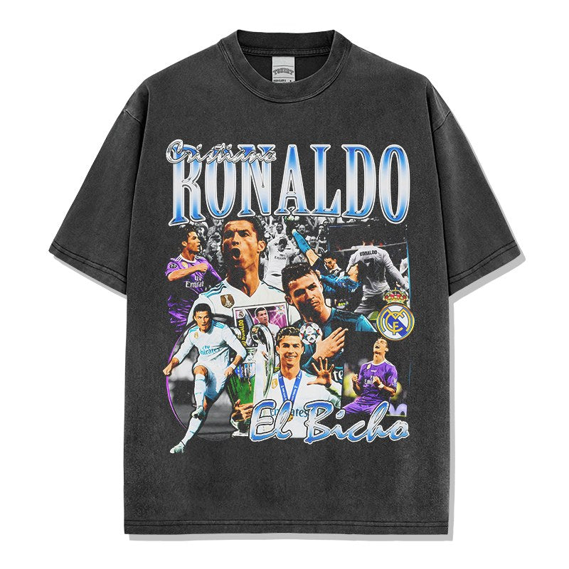 CRISTIANO RONALDO VINTAGE TEE · PLAYGROUND