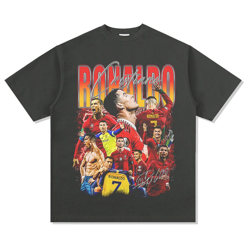CRISTIANO RONALDO VINTAGE TEE · CAGE MATCH