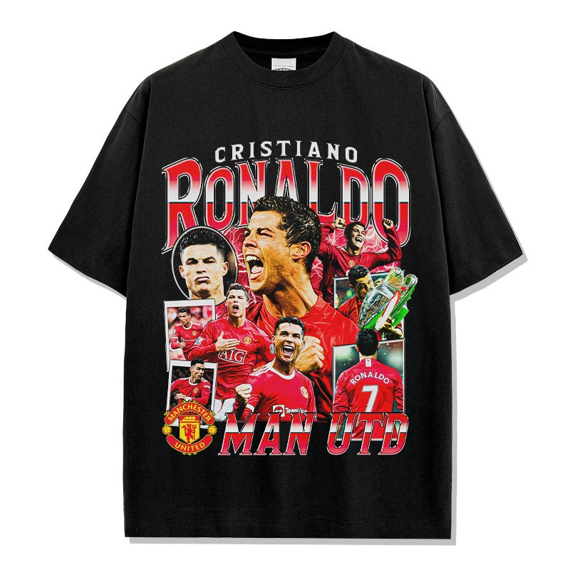 CRISTIANO RONALDO VINTAGE TEE · STREET BALLER