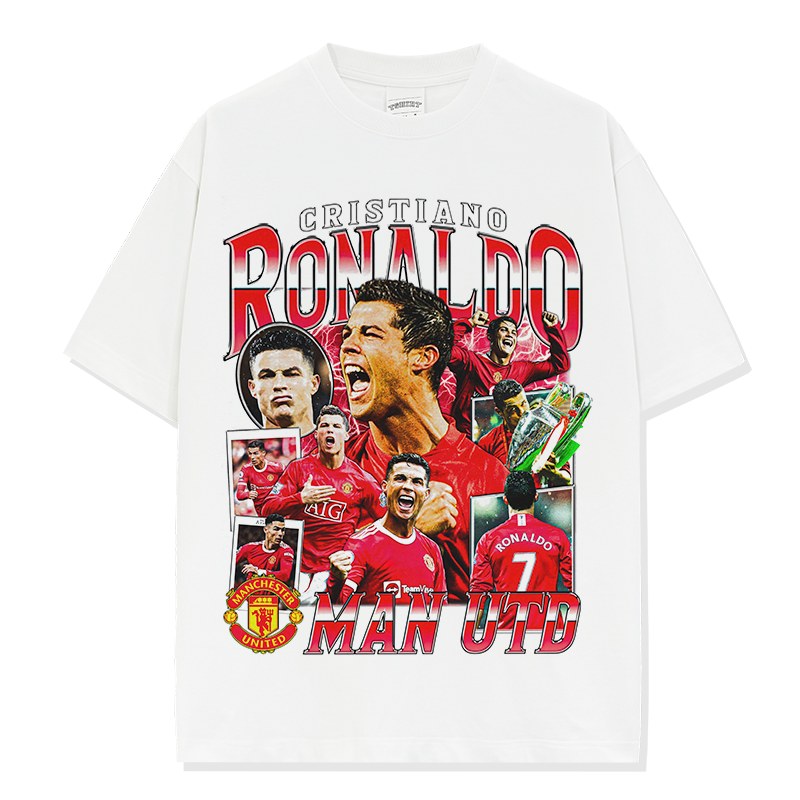 CRISTIANO RONALDO VINTAGE TEE · STREET BALLER