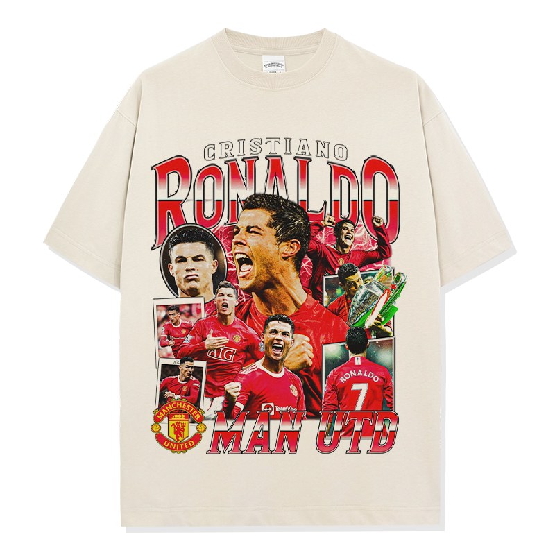CRISTIANO RONALDO VINTAGE TEE · STREET BALLER