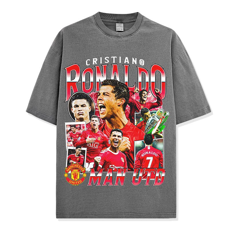 CRISTIANO RONALDO VINTAGE TEE · STREET BALLER