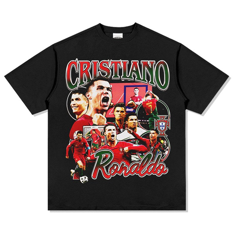 CRISTIANO RONALDO VINTAGE TEE · SUNDAY LEAGUE