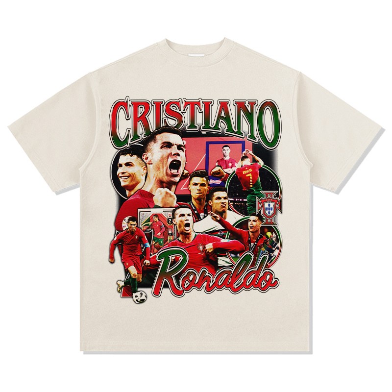 CRISTIANO RONALDO VINTAGE TEE · SUNDAY LEAGUE