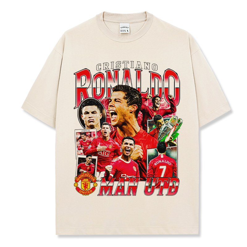 CRISTIANO RONALDO VINTAGE TEE · STADIUM LIGHTS