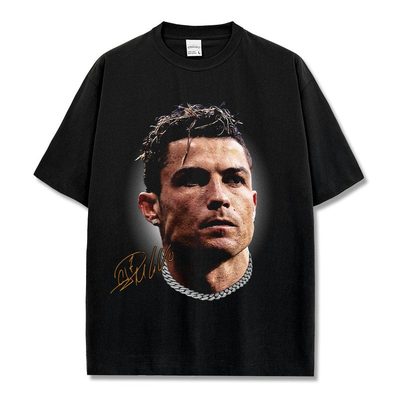 CRISTIANO RONALDO VINTAGE TEE · BIG NIGHT