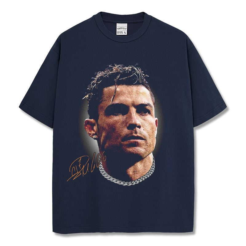 CRISTIANO RONALDO VINTAGE TEE · BIG NIGHT