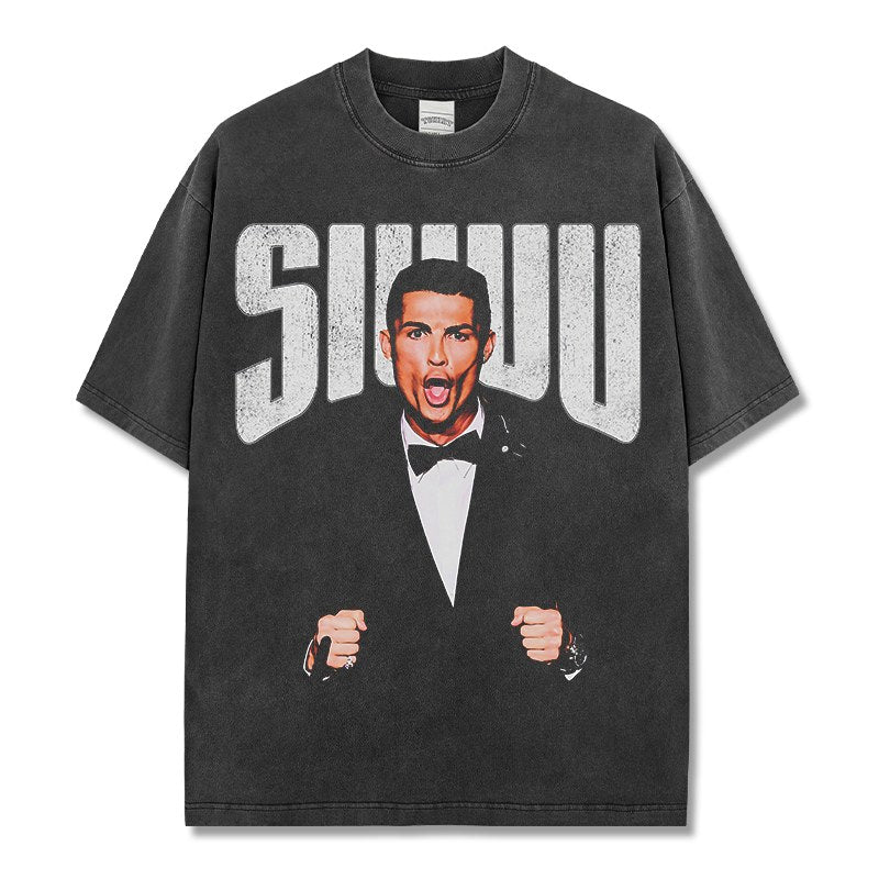 CRISTIANO RONALDO VINTAGE TEE · PHENOM