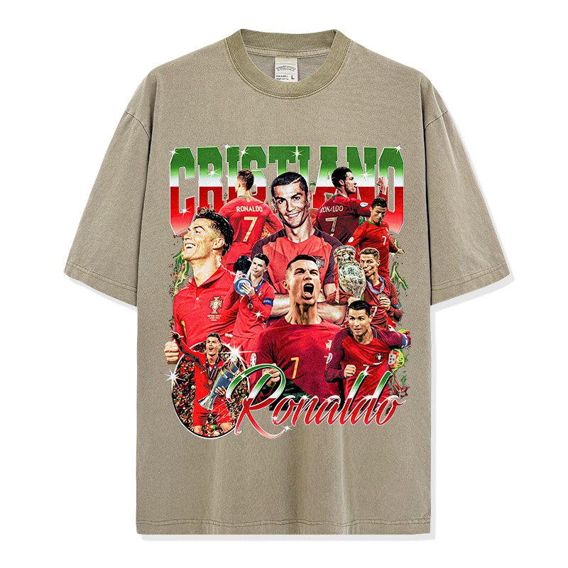 CRISTIANO RONALDO VINTAGE TEE · ICON