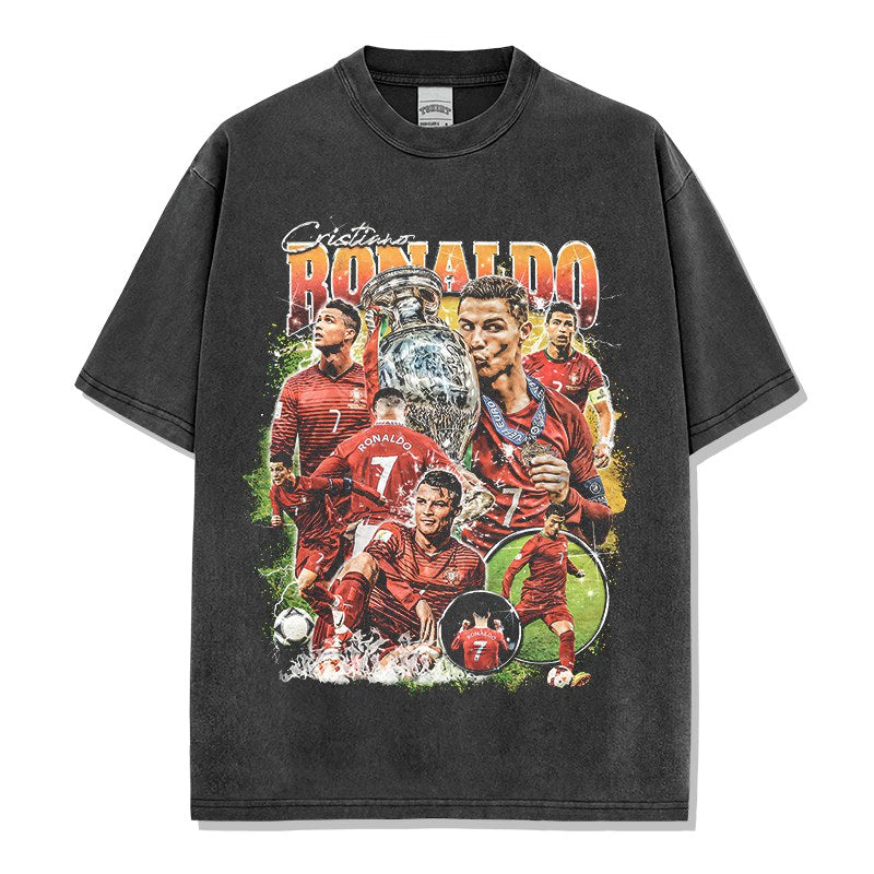 CRISTIANO RONALDO VINTAGE TEE · LEGEND