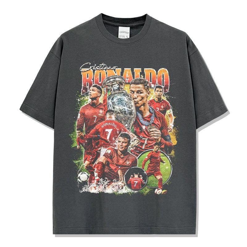 CRISTIANO RONALDO VINTAGE TEE · LEGEND