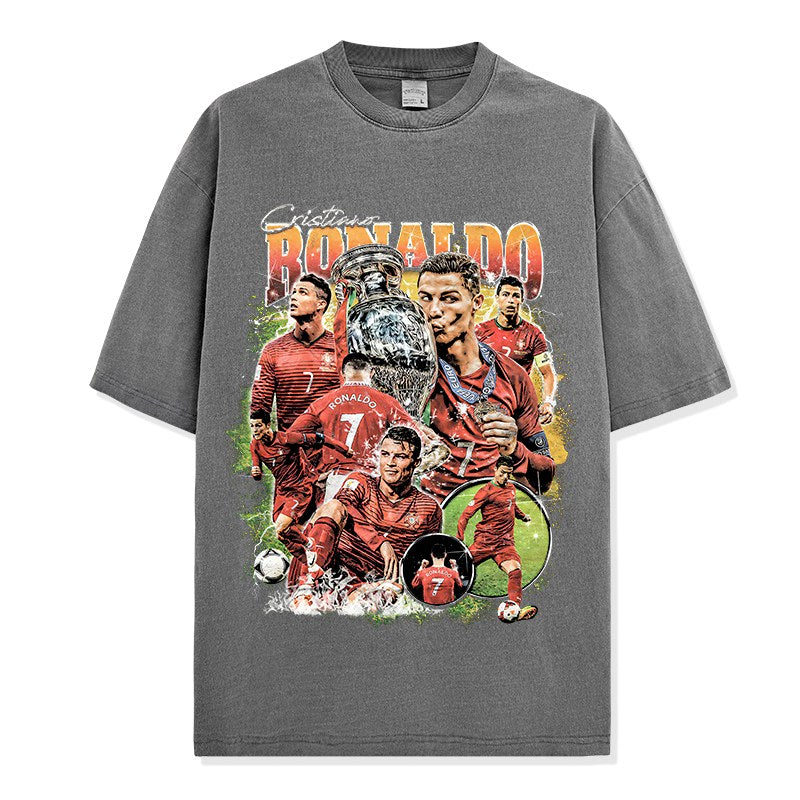 CRISTIANO RONALDO VINTAGE TEE · LEGEND