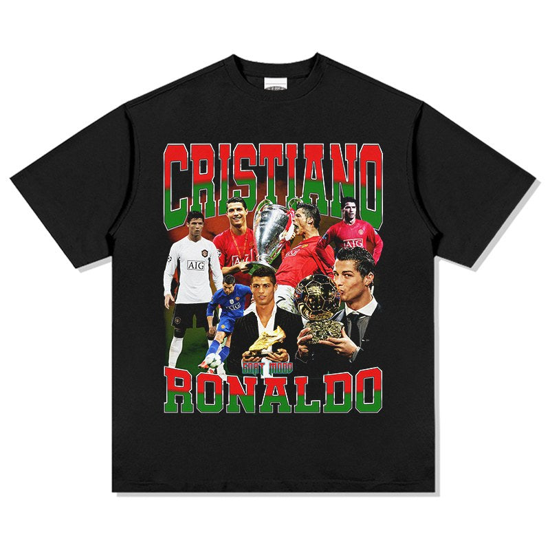 CRISTIANO RONALDO VINTAGE TEE · KING