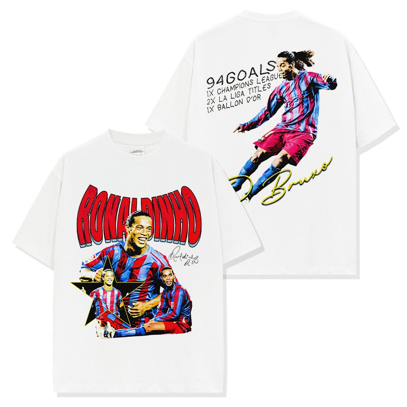 CRISTIANO RONALDO VINTAGE TEE · GOAT