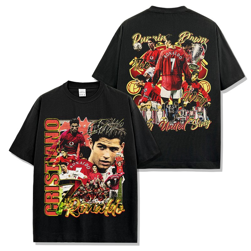 CRISTIANO RONALDO VINTAGE TEE · CAPTAIN