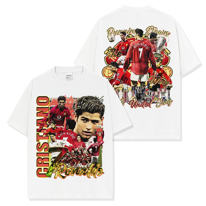 CRISTIANO RONALDO VINTAGE TEE · CAPTAIN