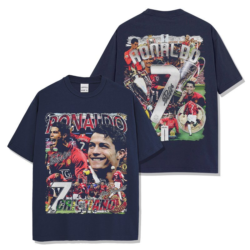 CRISTIANO RONALDO VINTAGE TEE · FREE KICK