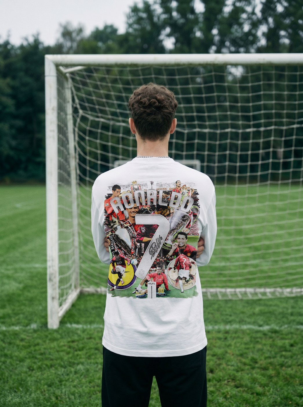 CRISTIANO RONALDO VINTAGE TEE · FREE KICK