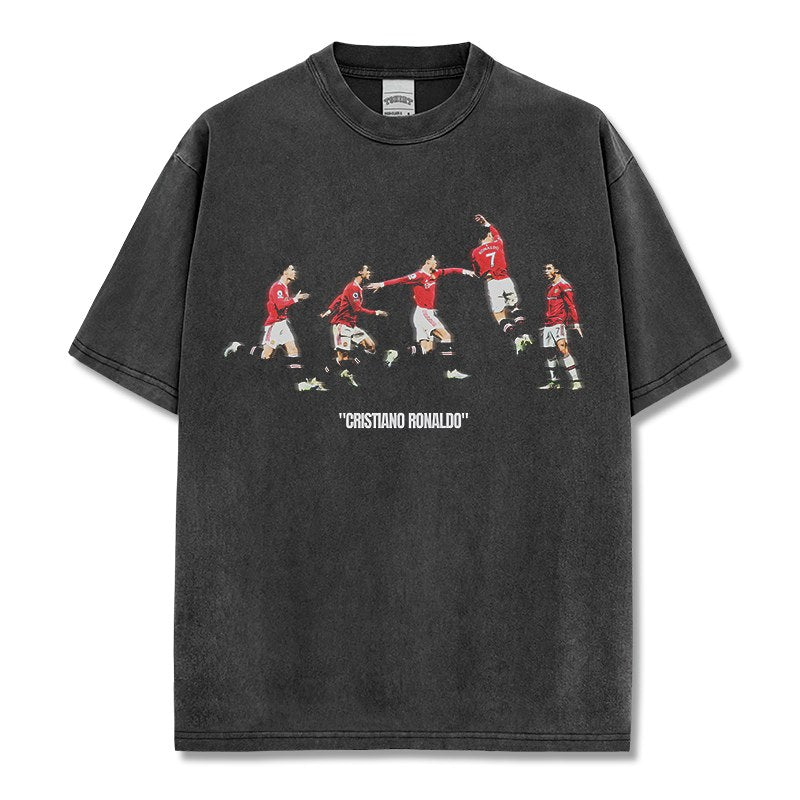 CRISTIANO RONALDO VINTAGE TEE · STEPOVER