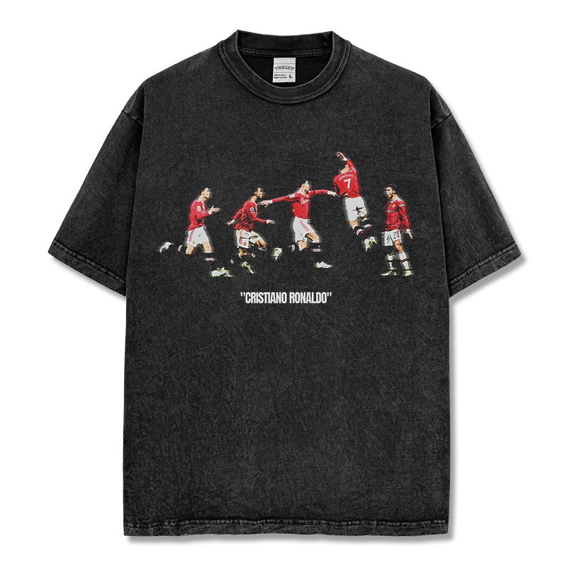 CRISTIANO RONALDO VINTAGE TEE · STEPOVER