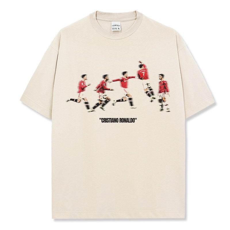 CRISTIANO RONALDO VINTAGE TEE · STEPOVER