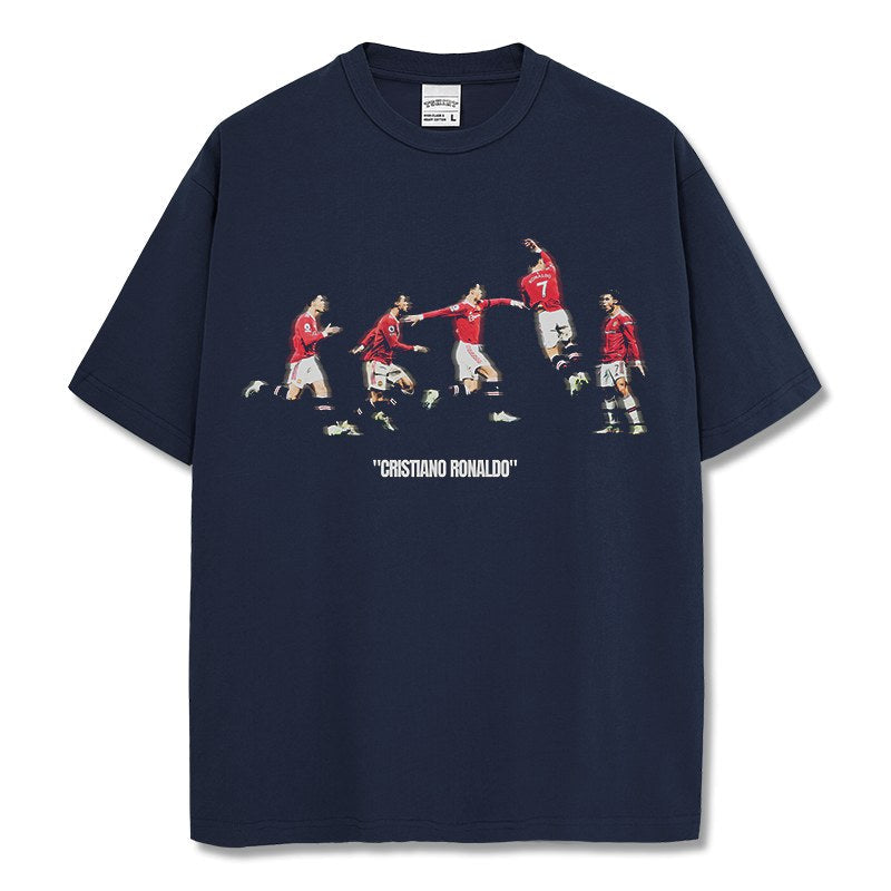 CRISTIANO RONALDO VINTAGE TEE · STEPOVER