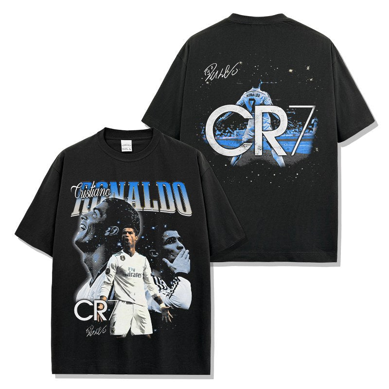 CRISTIANO RONALDO VINTAGE TEE · BICYCLE KICK