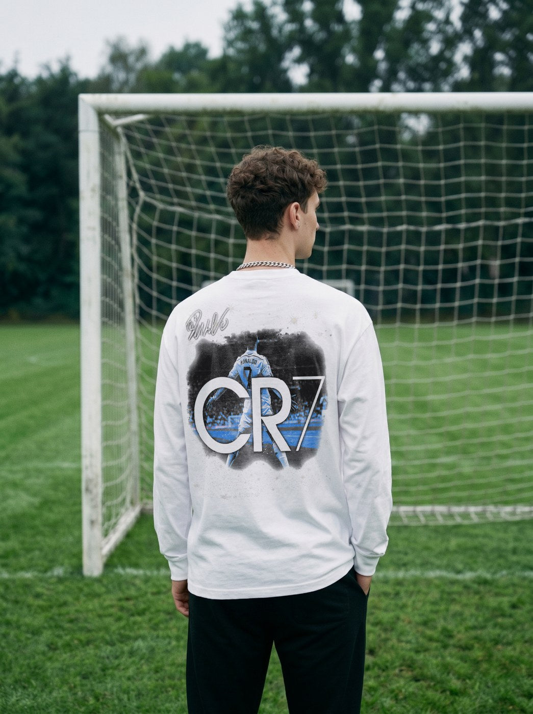 CRISTIANO RONALDO VINTAGE TEE · BICYCLE KICK